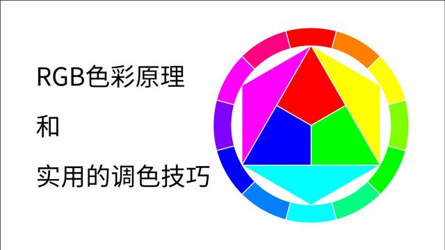 【ps调色】讲解RGB基础原理和简单实用的调色技巧上 | 简小师的世界