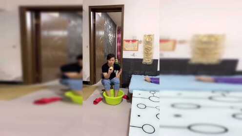 【腾讯视频】 女儿想尿尿，让老公给她把尿，结果他的反应让我笑喷了。