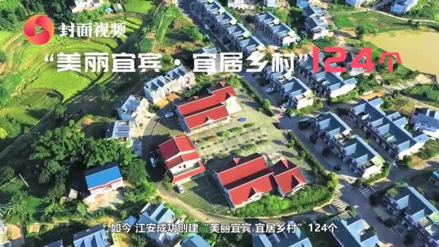 封面MR带您看宜宾脱贫攻坚成果|攻坚大会战 四川江安绘出滨江城乡美丽新画卷