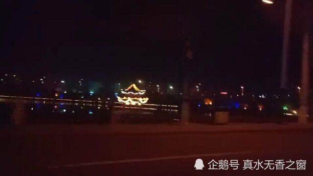 冬天的夜,家乡的灯