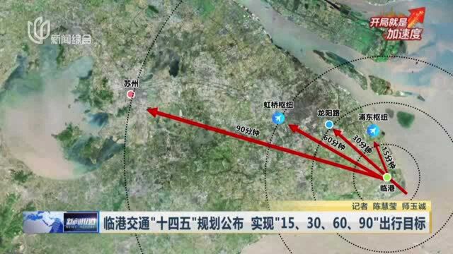 临港交通“十四五”规划公布 实现“15、30、60、90”出行目标