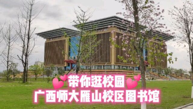 带你逛逛广西师范大学的图书馆,自动化借阅,四千多个自习位,沉迷学习了