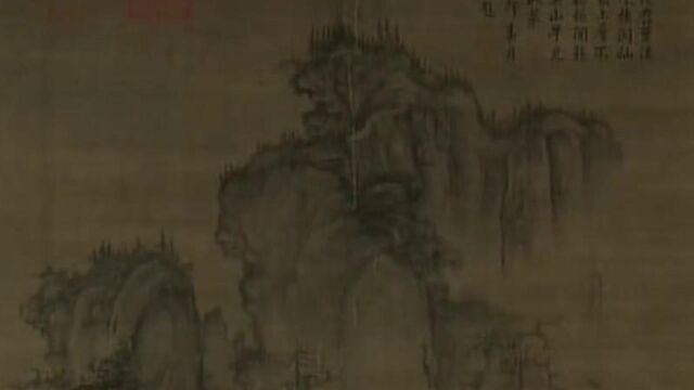 中国传世名画:郭熙一幅《早春图》,把山和水都画活了