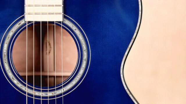 Martin Custom Blue Maple 皇家蓝