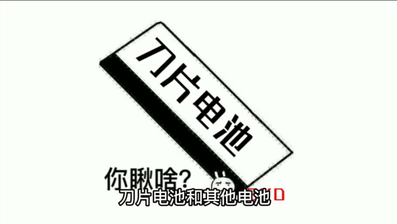 凭“安全”打遍天下无敌手,比亚迪刀片电池特殊在哪里?