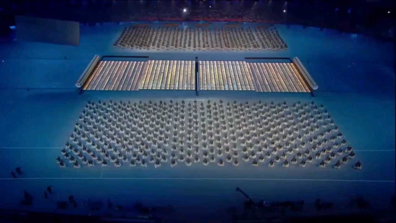 重温2008年北京奥运会开幕式活字印刷术不可超越的经典