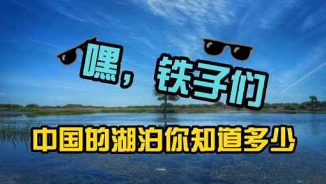 [地理常识]嘿,铁子们!中国的湖泊你知道有哪些?