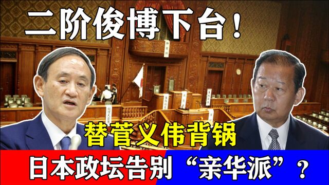 二阶俊博下台!替菅义伟背锅,日本政坛告别最后一位“亲华派”?