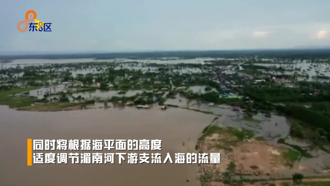 泰国遭遇严重洪灾 湄南河水位持续上涨