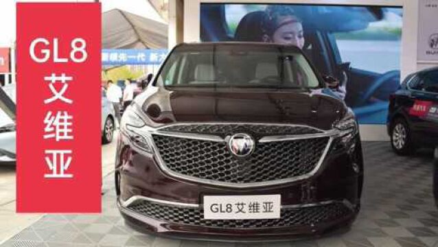 滨州汽车总站国庆车展上的MPV:GL8艾维亚