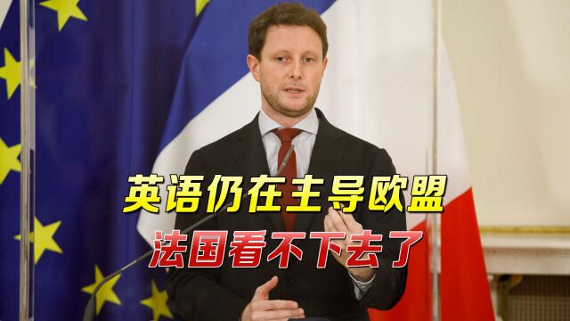 法国准备发起挑战!矛头直接指向英语,欧盟这次要变化了?