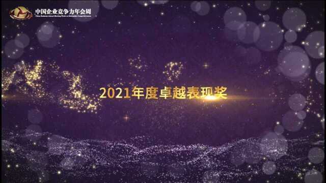 2021年度卓越表现奖 最佳持续成长奖 龙大肉食