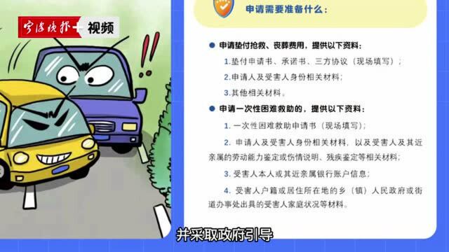 遇这几种情形,可申请道路救助基金综合保险!宁波部分地区明年起试行