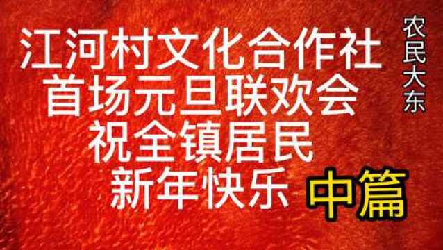 大东编导埠江镇江河村联欢会看看怎么样