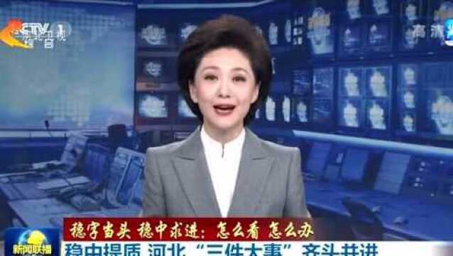 中央广播电视总台专访河北省委书记王东峰:稳中提质 河北“三件大事”齐头并进