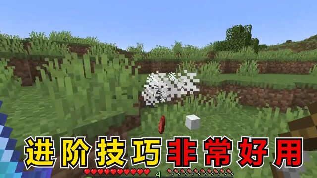 我的世界:5个非常好用的进阶小技巧!轻松水下生存