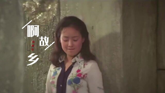 80年电影《庐山恋》插曲《啊故乡》,钱曼华唱得经典好听,听醉了