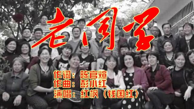 20220422【老同学】作词陈官煊 作曲 彭小红 演唱红枫(钱国红)视频制作天际青鸟