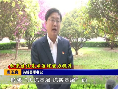 抓党建促基层治理能力提升|专访芮城县委书记尚玉良