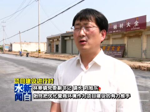 【项目建设进行时】白水县林皋镇党委副书记、镇长刘旭东专访