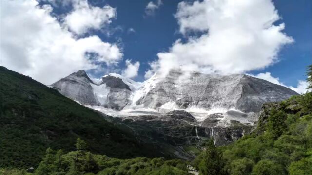 雪山雪景