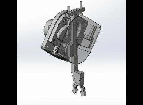 自动不干胶粘贴机设计 solidworks画sw/ug/cad制图/三维建模/机械设计冲压注塑模具工艺夹具设计