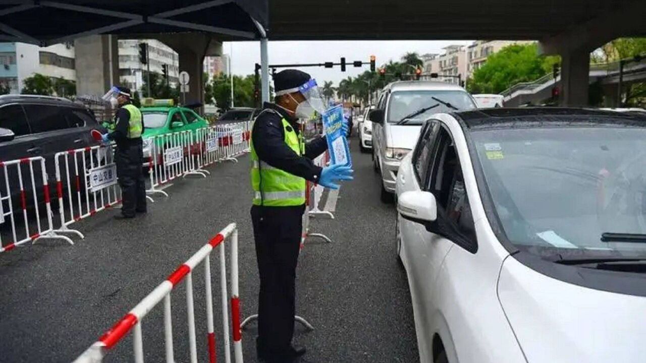 湖北潜江市部分区域实施临时交通管制