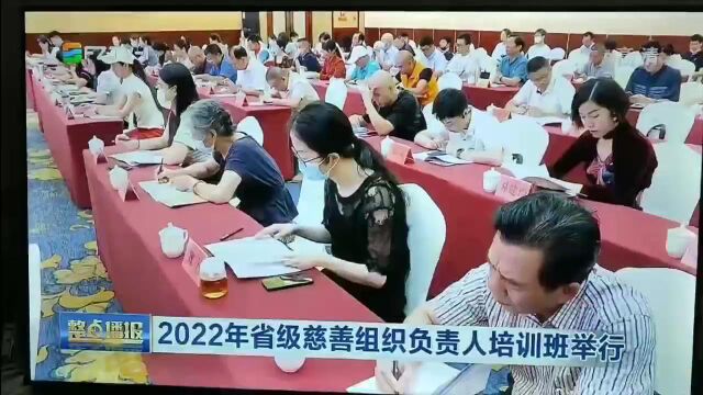 2022年省级慈善组织负责人培训