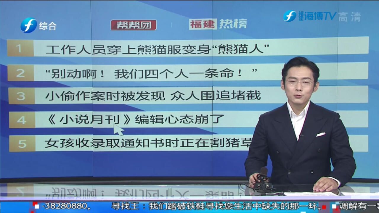 福建热议:这组照片火了!工作人员穿熊猫套装照顾大熊猫幼崽