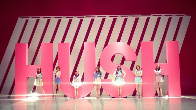 APink  Hush 蓝光 MV