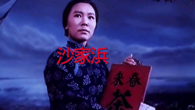 电影《沙家浜》洪雪飞主演,万一英演唱《沙家浜总有一天会解放》