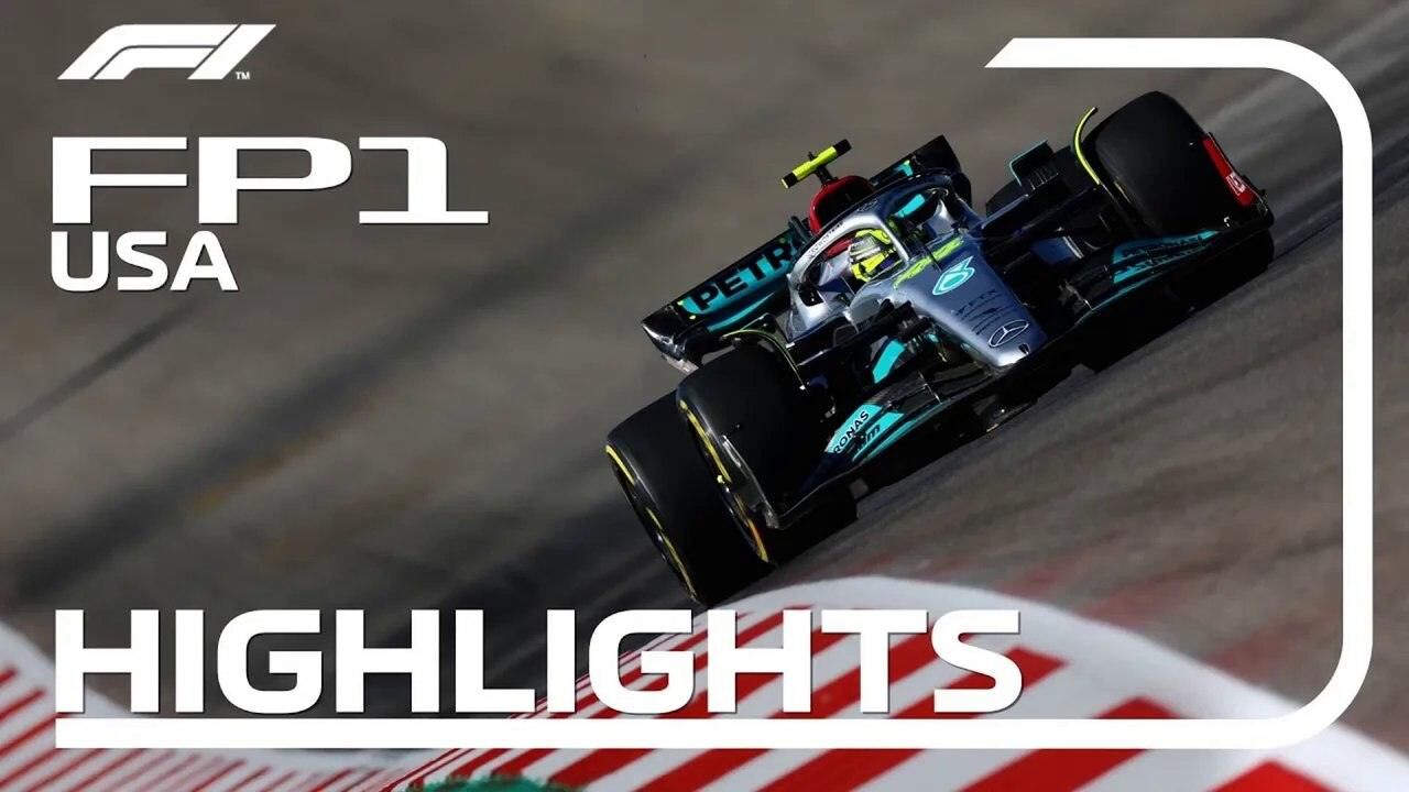 F1 2022 美国大奖赛 FP1 精华时刻