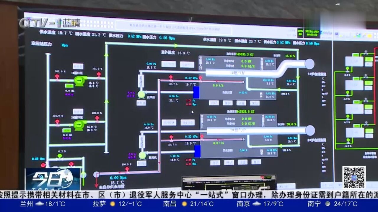 青岛滨海能源岛7台燃气锅炉今冬将全部投用