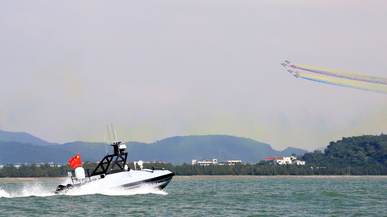 向科技要警力!珠海警用无人艇筑牢第十四届中国航展水上防线