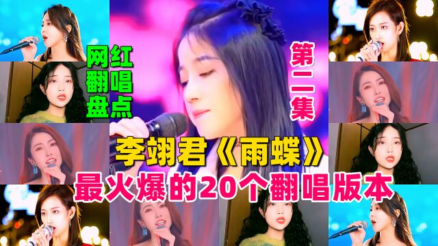 盘点歌曲《雨蝶》全网最火爆的20个翻唱版第二集,你喜欢哪个?