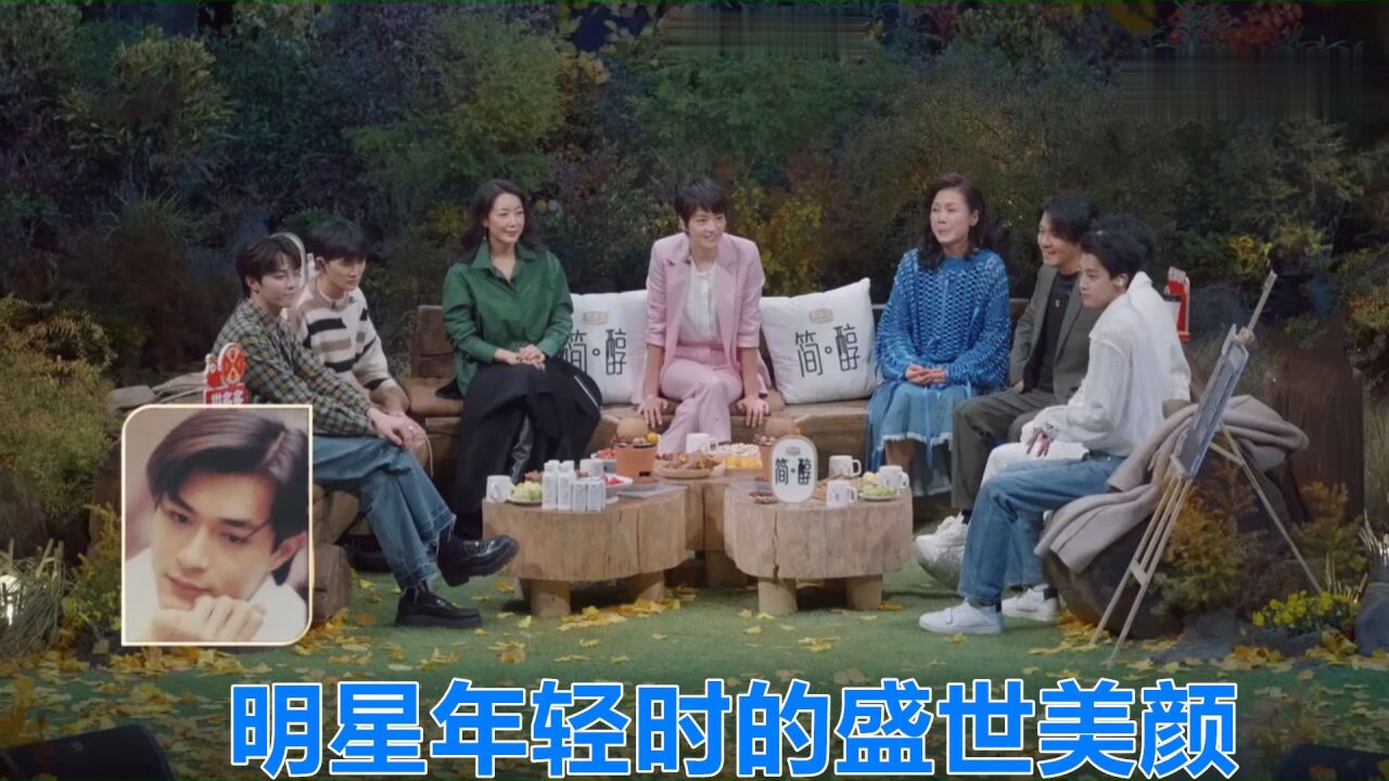 明星年轻时的盛世美颜:白版古天乐迷呆众女星,郑钧帅照吊打鲜肉