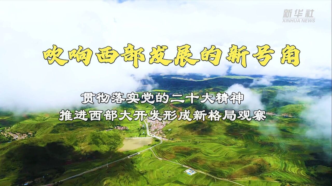 吹响西部发展的新号角——贯彻落实党的二十大精神推进西部大开发形成新格局观察