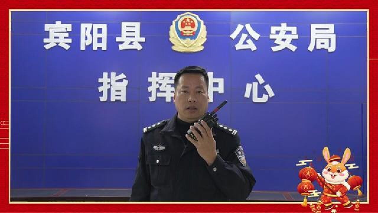 春节不打烊,宾阳警方守护您的平安!