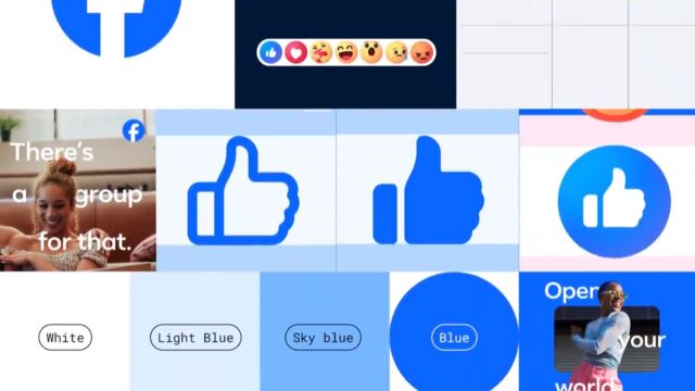 Facebook 推出全新品牌标识