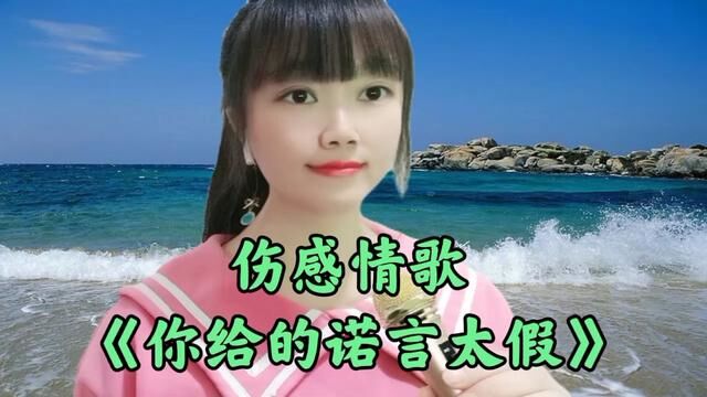 伤感情歌《你给的诺言太假》旋律优美歌声醉人,唱出痴情人的心声