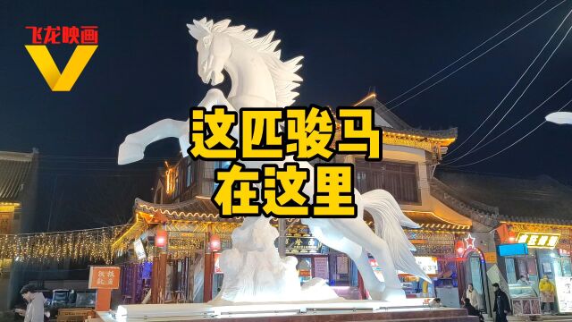 马店这匹骏马在这里