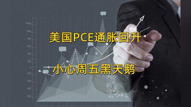 美国PCE回升,小心周五黑天鹅!