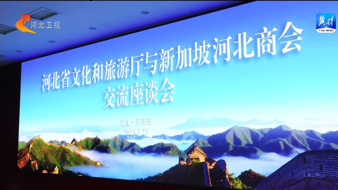 河北文旅与新加坡河北商会共话合作新机遇