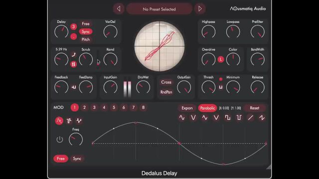 INTRODUCTION  Dedalus Delay  VST Effect by Aqusmatic Audio