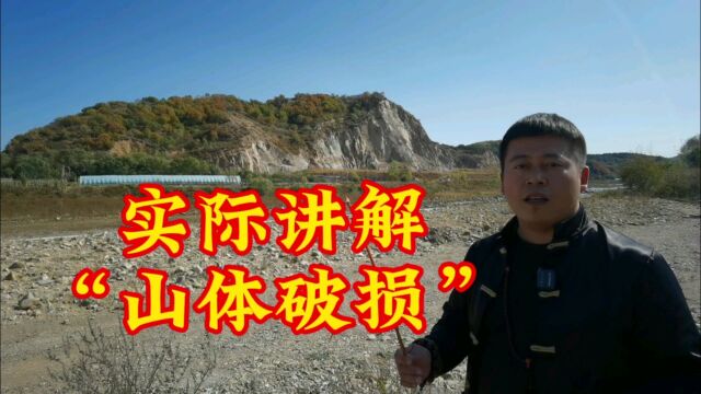 看山寻地“山体破损”影响含义,吴向东