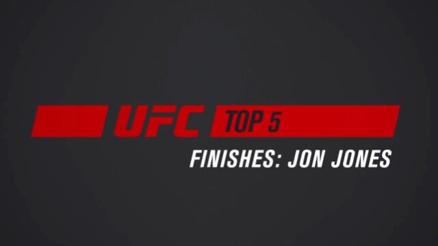 Jon Jones Top 5 Finishes