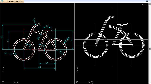 CAD基础绘图,CAD2D平面图制作方法,圆的相切与应用CAD82