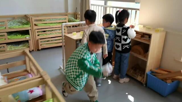 幼儿园大班 整理材料