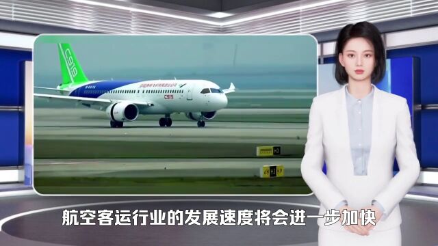 中国航空客运行业市场规模及未来发展趋势