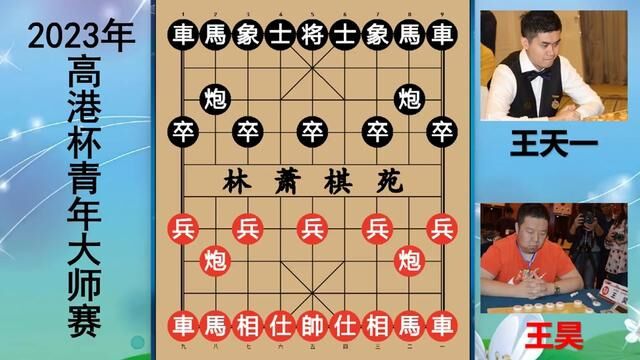 高港杯:王天一和棋等级分扣3.1,回到解放前?中残战机没抓住? #王天一 #2023高港杯 #象棋